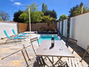 Maisons de vacances Le Gite Nature Bien-Etre Piscine Chauffee Privee du Tarn entre Toulouse et Albi & Les Cottages du Tarn : photos des chambres