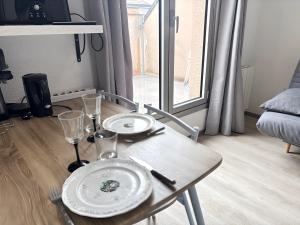 T2 23m2 Confort calme Centre ville Paray app 408