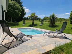 Maisons de vacances Le Grand Cottage Nature Piscine Chauffee Privee du Tarn entre Toulouse et Albi & Les Cottages du Tarn : photos des chambres