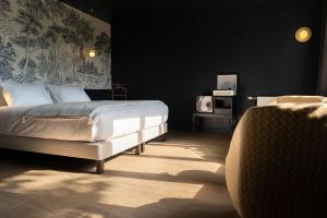 B&B / Chambres d'hotes Le Clos du Chateau : Chambre Lits Jumeaux Standard avec Vue sur Jardin