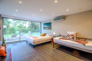 Villas CABOTS Villa Moderne Tout Confort Grand Jardin & Piscine : photos des chambres