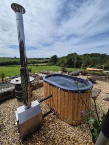 Shepherds haven hut Near Padstow