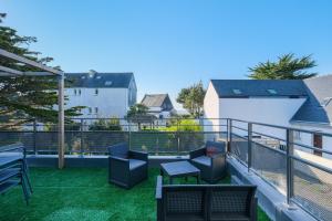 Maisons de vacances Les Balcons d-Esacy - A moins de 100 m de la plage : photos des chambres