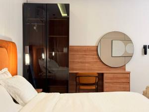 غرفة نوم واسعة استديو فندقية