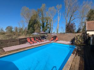 Maisons de vacances gite quend piscine chauffee : photos des chambres