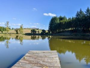 Maisons de vacances Holiday Home in Auvergne with Roofed Garden and Terrace : photos des chambres
