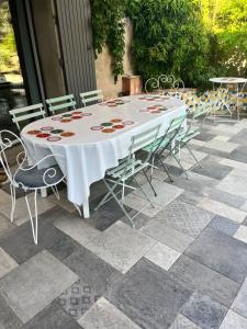Maisons de vacances Maison avec piscine en Drome provencale : photos des chambres