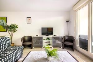 Appartements BnGo I Immense Terrasses I 3 chambres, garage, 9 pers : photos des chambres
