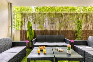 Appartements BnGo I Immense Terrasses I 3 chambres, garage, 9 pers : photos des chambres