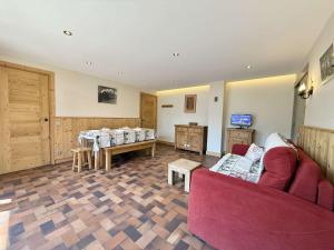 Appartements Appartement cosy au coeur de Praz-Sur-Arly - 5 pers, proche centre et pistes, parking et casier ski - FR-1-603-35 : photos des chambres