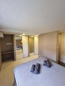 Appartements loft T2 Parking et Jardin prive : photos des chambres