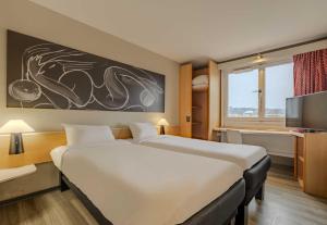 Hotels B&B HOTEL Boulogne-sur-Mer Centre Les Ports : Chambre Lits Jumeaux