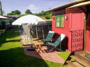 Chalets Chalet de charme a Molinot + Piscine privee : photos des chambres