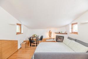 Nest-home in front to Mont Blanc