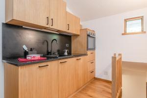 Nest-home in front to Mont Blanc