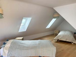 Maisons de vacances Villa Les Embruns sea view Beg Ar Fry 10 people : photos des chambres