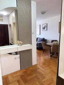 DarViva Apartment Niš, center, private garage parking, river view