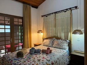 Casinha de campo na mata preservada