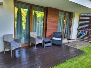 Apartament Paradise Stegna Forest - 4os, plac zabaw, taras,parter