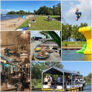 Gezellige caravan met weids uitzicht nabij Sneekermeer