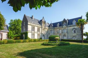 Chateau avec une vue sur la Loire