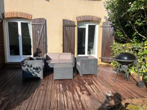Maisons de vacances Maison Serenity Domont Retreat : photos des chambres