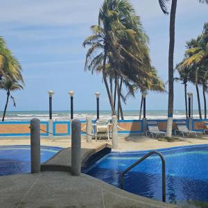 Oceanfront apartment in Morrocoy, Tucacas, PB