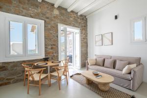 Mykonos Stone Villa Kalo Livadi Sea View