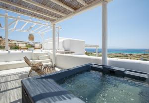Mykonos Stone Villa Kalo Livadi Sea View