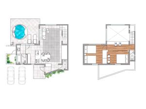 CORAL ISLAND 1棟貸し 天然ビーチまで徒歩5秒 ジャグジー付きVilla