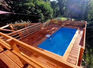 Villas Maison et piscine bien situee en sud ardeche tres grand jardin : photos des chambres