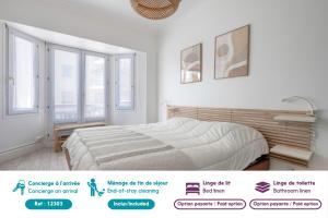 Appart-patio Centre-ville à 100m de la plage