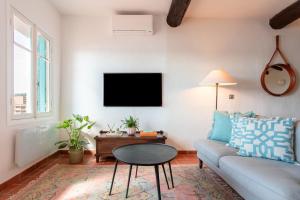 Appartements #50 Contesso Duplex -1BDR, Sea View Terrace & AC : photos des chambres
