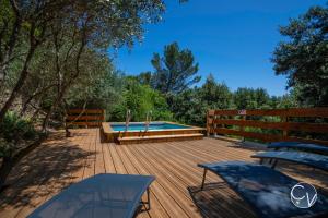 Villas Belle Villa avec Superbe vue, Piscine et Jacuzzi : photos des chambres