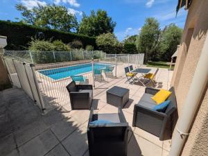 Maisons de vacances Beautiful House near Toulouse with Pool&Garden : photos des chambres