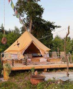 Vista Vibes Glamping -tältet