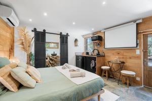 Maisons de vacances Samadhi - Gite avec jardin et spa : photos des chambres