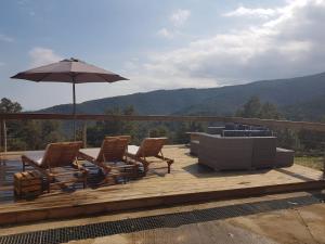 Villas quiet villa, exceptional sea view : photos des chambres