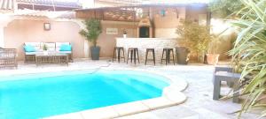 Villa jardin exceptionnel,piscine privée,climatisé