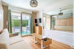 Studio Jardin Parking et Clim