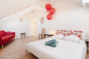 Appartements Appt confort & jardin a quelques pas de la plage LE CROISIC : photos des chambres