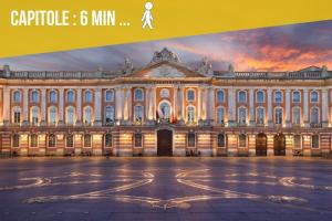 Appartements Le Paradoux - Luxe & Brique au coeur de Toulouse : photos des chambres