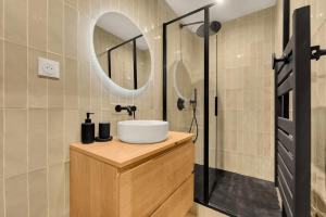 Appartements Le Paradoux - Luxe & Brique au coeur de Toulouse : photos des chambres