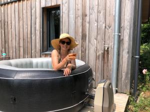 Maisons de vacances Lodge Evasion fleurie proche St Emilion : photos des chambres