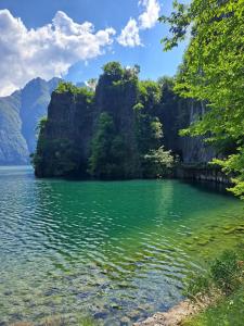 Lake Soft Blue Mountain Lake Iseo Hospitality