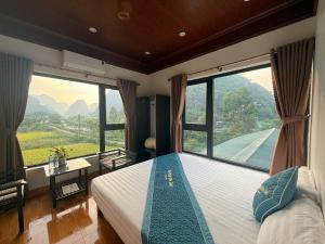 Trang an rice field homestay