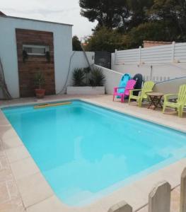 Appartements Les Hebergements de la plage sur la cote bleu Martigues : photos des chambres