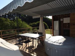 Tentes de luxe Domaine Les secrets de la nature : photos des chambres