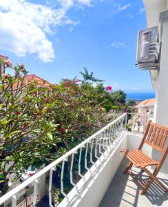 Sunny Double Room in 4BR Villa with AC, Sea View Balcony, Workspace
