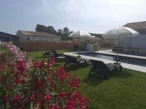 Maison cosy avec piscine 8 pers